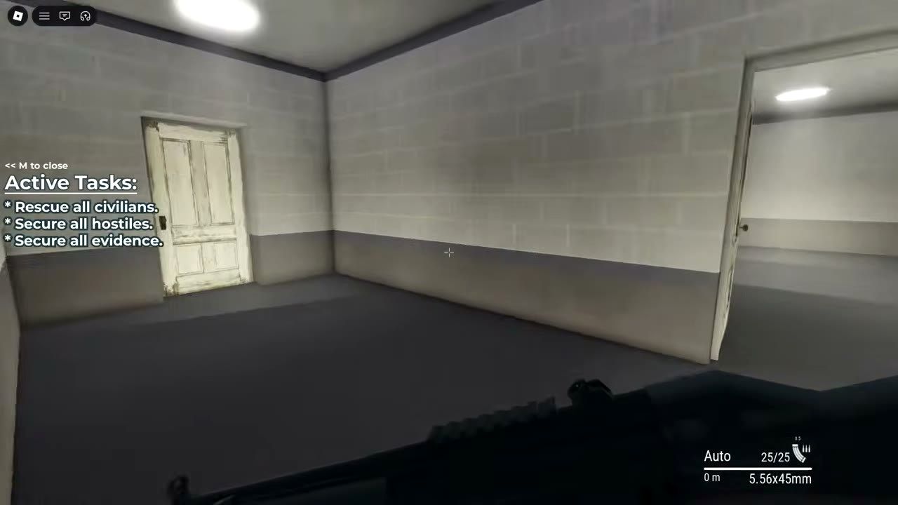 Interior of a service building used in a recent update